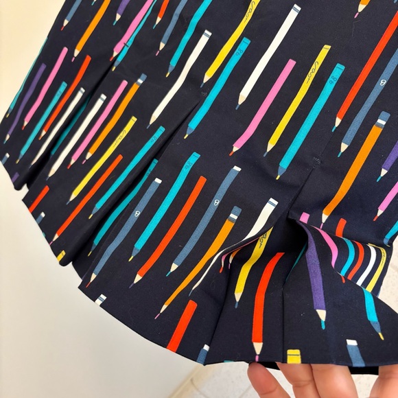 Elevenses Multicolor Rainbow Pencil Print Skirt - Picture 3 of 12